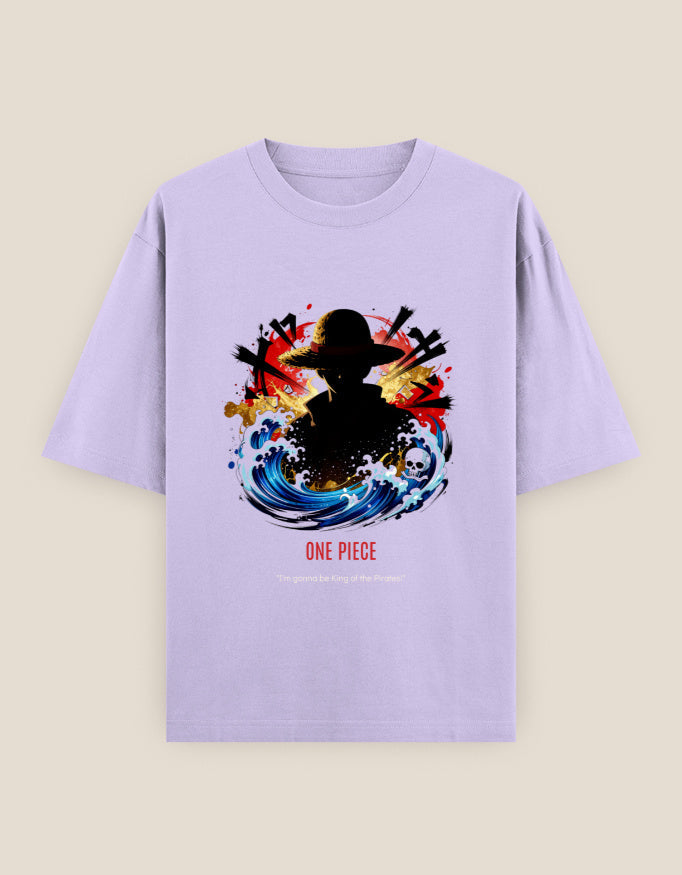 Anime Oversized Heavyweight T-Shirt oversized fit - unisex anime streetwear cotton tee, additional colorway