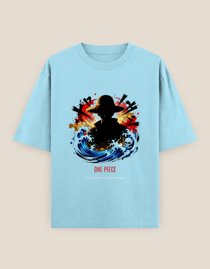 Anime Oversized Heavyweight T-Shirt oversized fit - unisex anime streetwear cotton tee, additional colorway