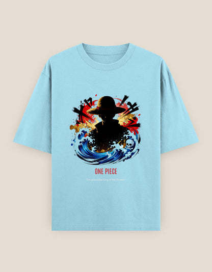 Anime Oversized Heavyweight T-Shirt oversized fit - unisex anime streetwear cotton tee, additional colorway