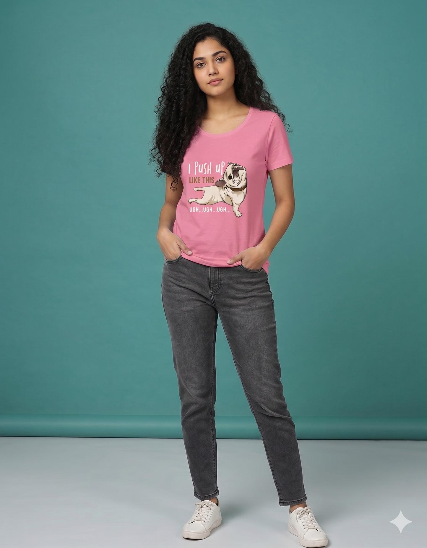 Women’s Funny Dog Graphic T-Shirt | Casual Cotton Tee