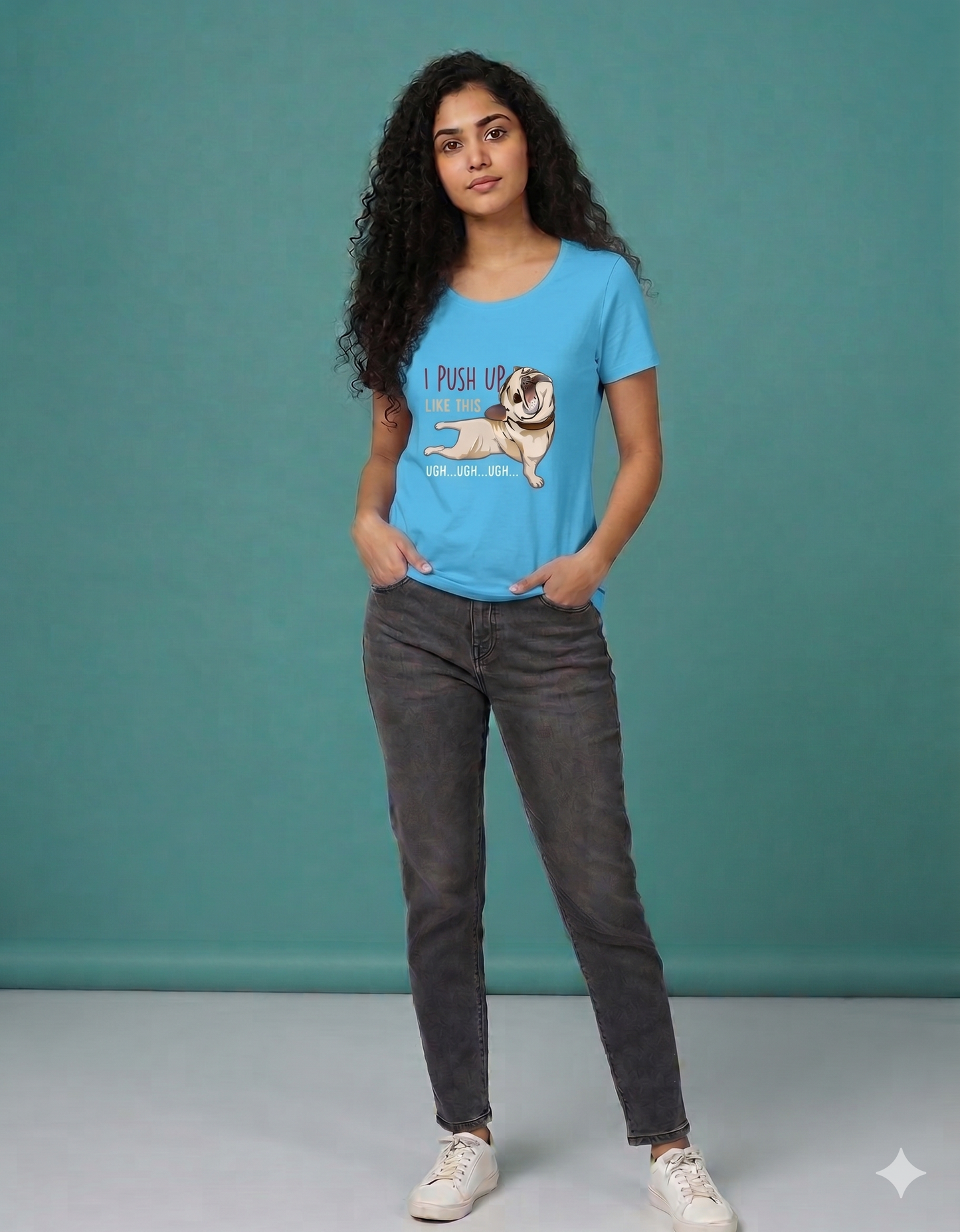 Women’s Funny Dog Graphic T-Shirt | Casual Cotton Tee