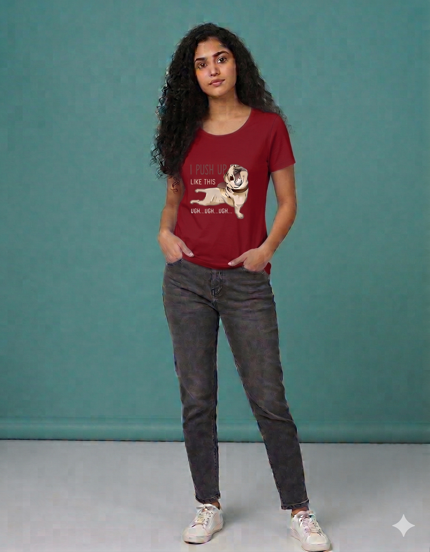 Women’s Funny Dog Graphic T-Shirt | Casual Cotton Tee