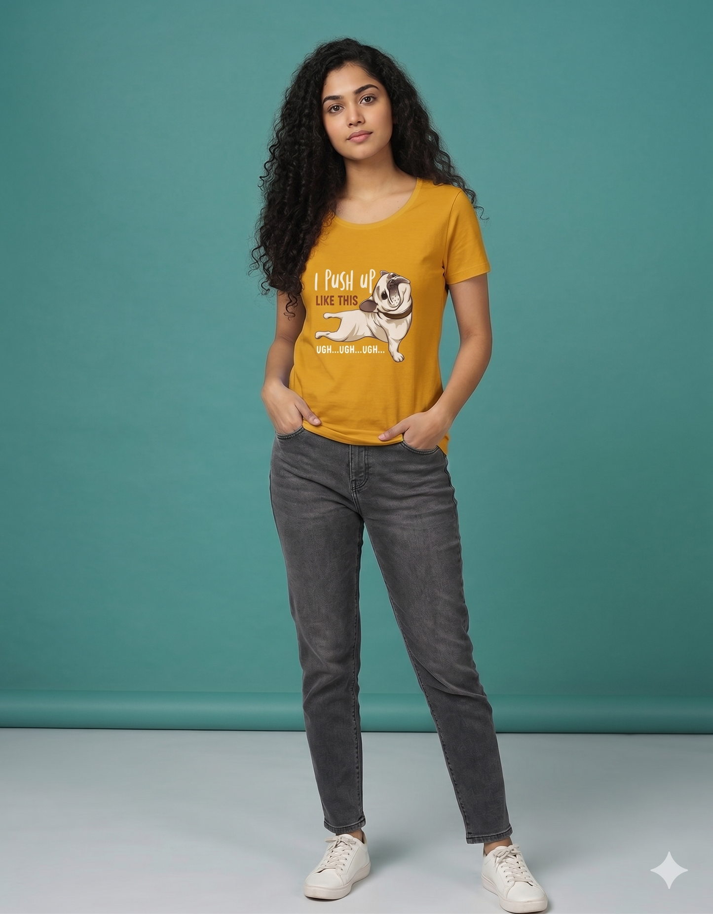 Women’s Funny Dog Graphic T-Shirt | Casual Cotton Tee