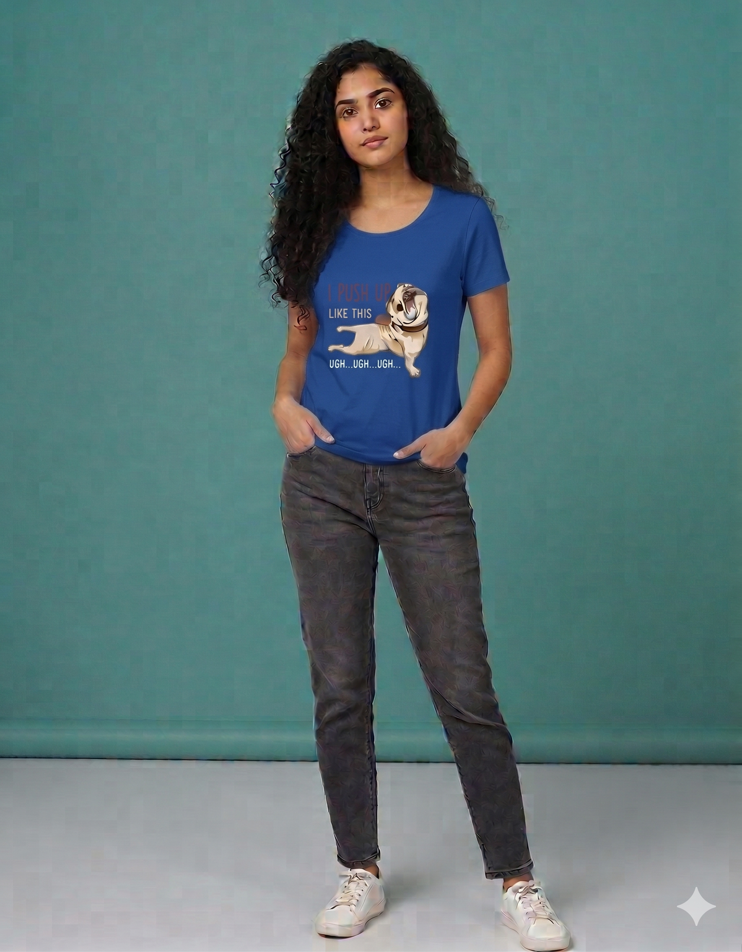 Women’s Funny Dog Graphic T-Shirt | Casual Cotton Tee