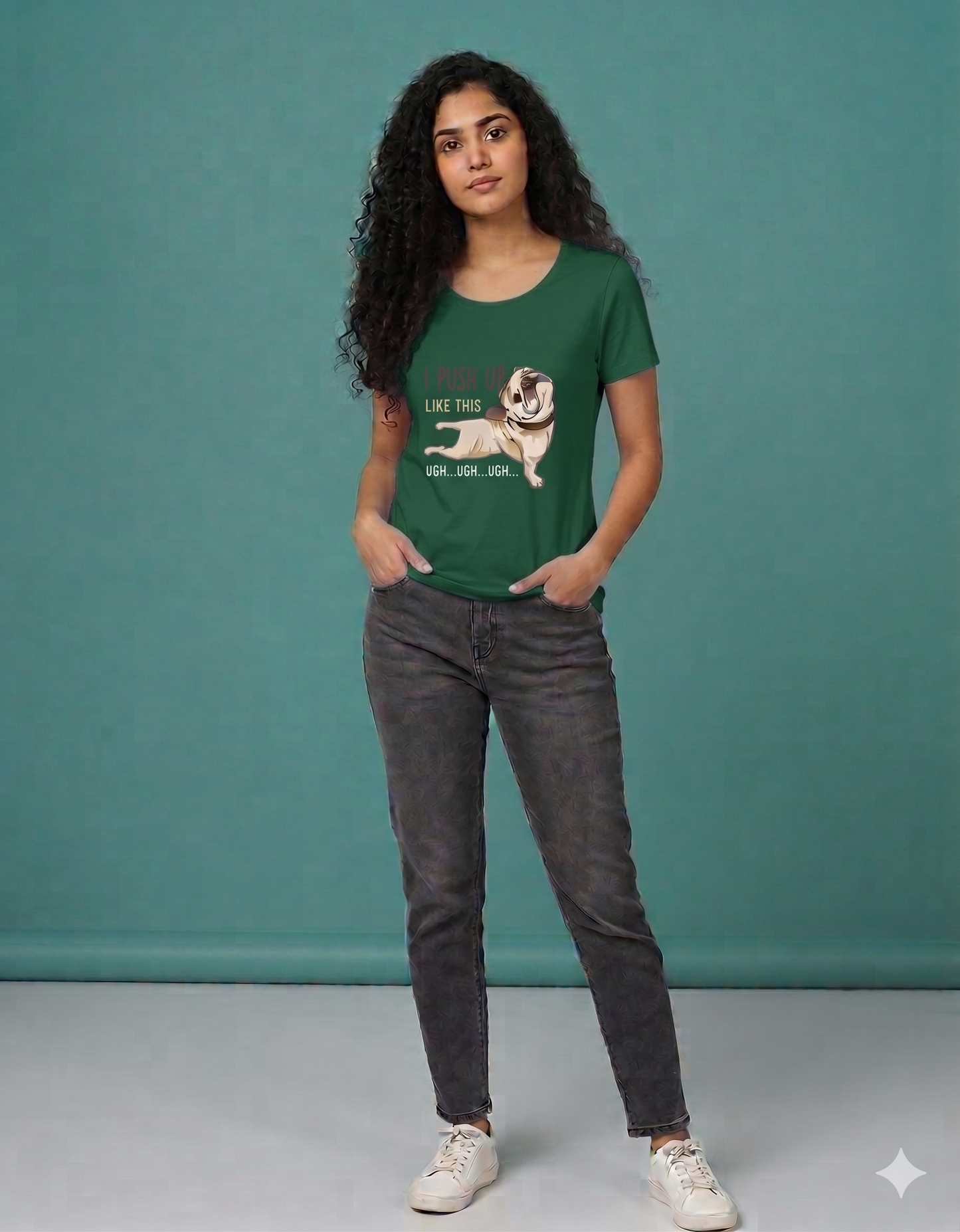 Women’s Funny Dog Graphic T-Shirt | Casual Cotton Tee