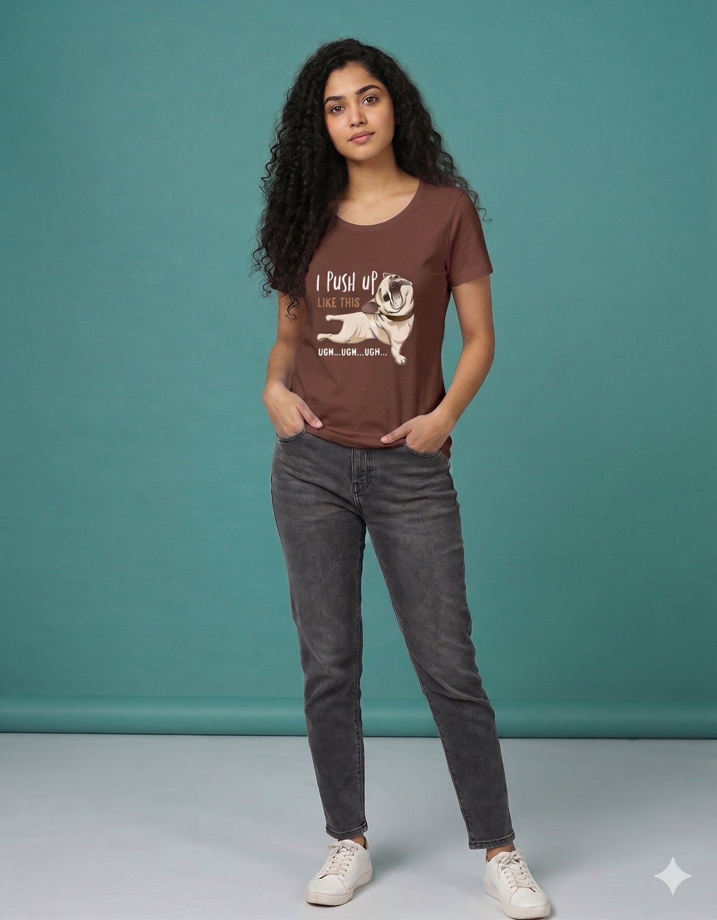 Women’s Funny Dog Graphic T-Shirt | Casual Cotton Tee