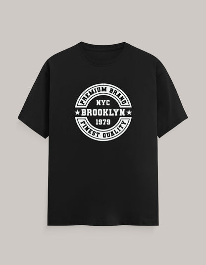 Brooklyn Heritage vintage NYC emblem graphic T-shirt front view