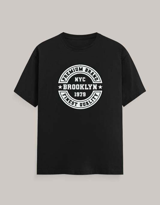 Brooklyn Heritage vintage NYC emblem graphic T-shirt front view