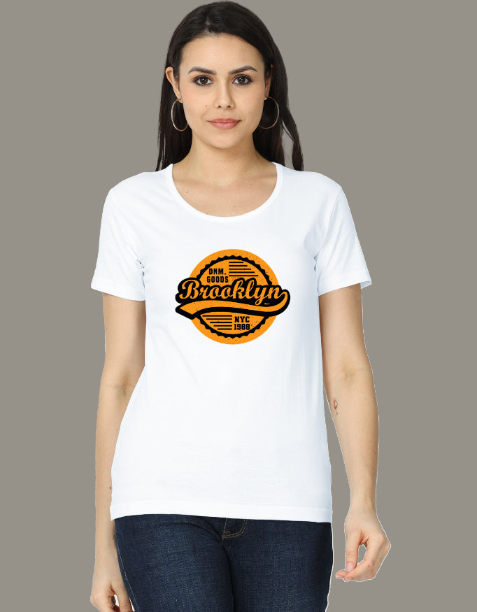 Brooklyn NYC 1988 vintage graphic women's regular fit T-shirt
