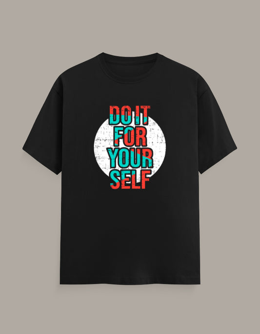 Do It For Yourself graphic T-shirt front view