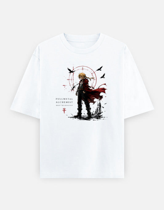 Edward Elric Fullmetal Alchemist Brotherhood oversized unisex graphic T-shirt