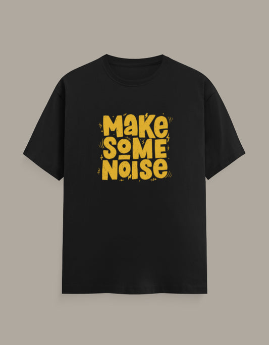 Make Some Noise graphic T-shirt front view